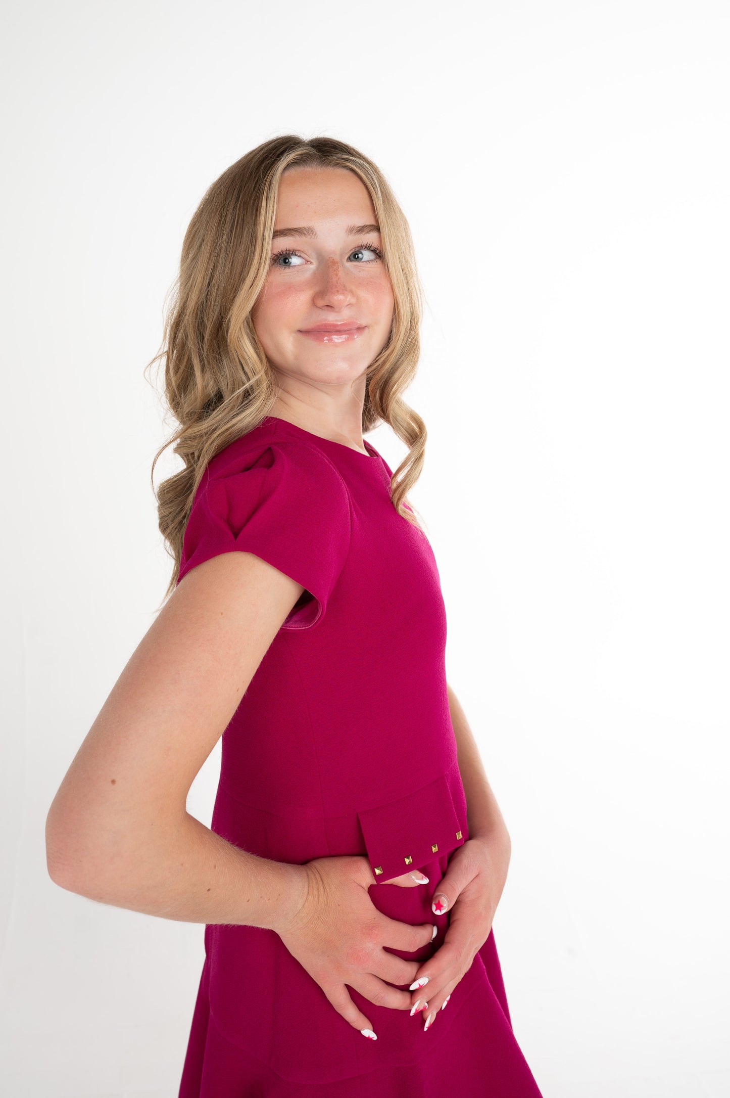 Mallory I Raspberry I Final Sale