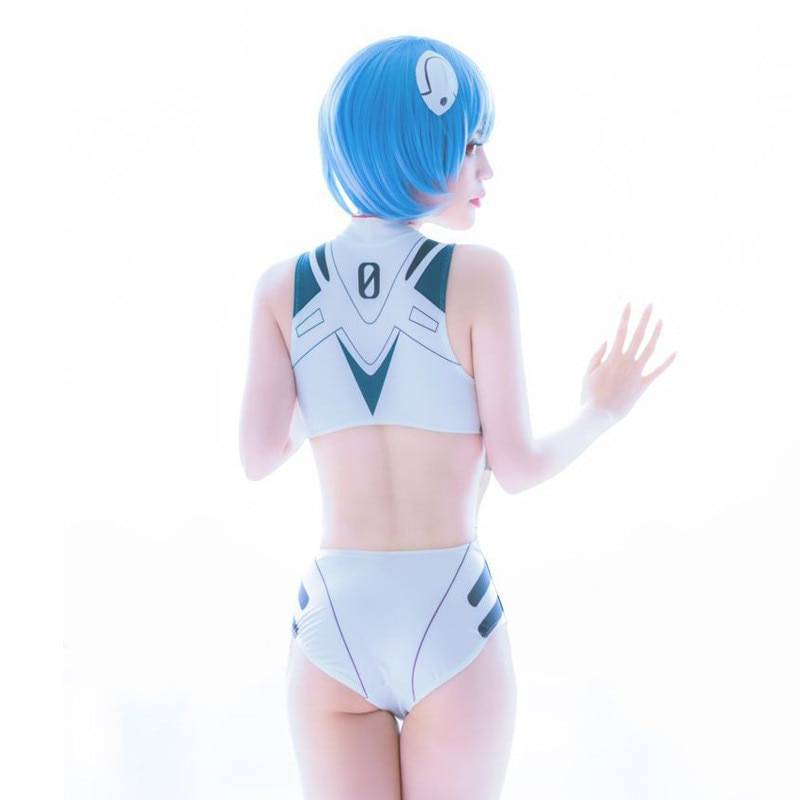 D.VA, Mercy, Asuka Cosplay Swimsuit