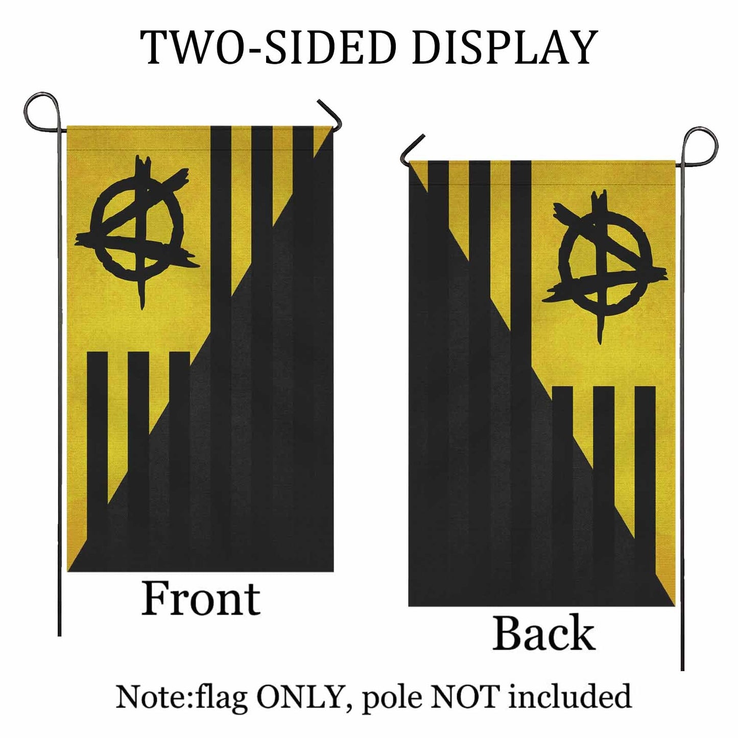 Ancapistan Two Sided Flag