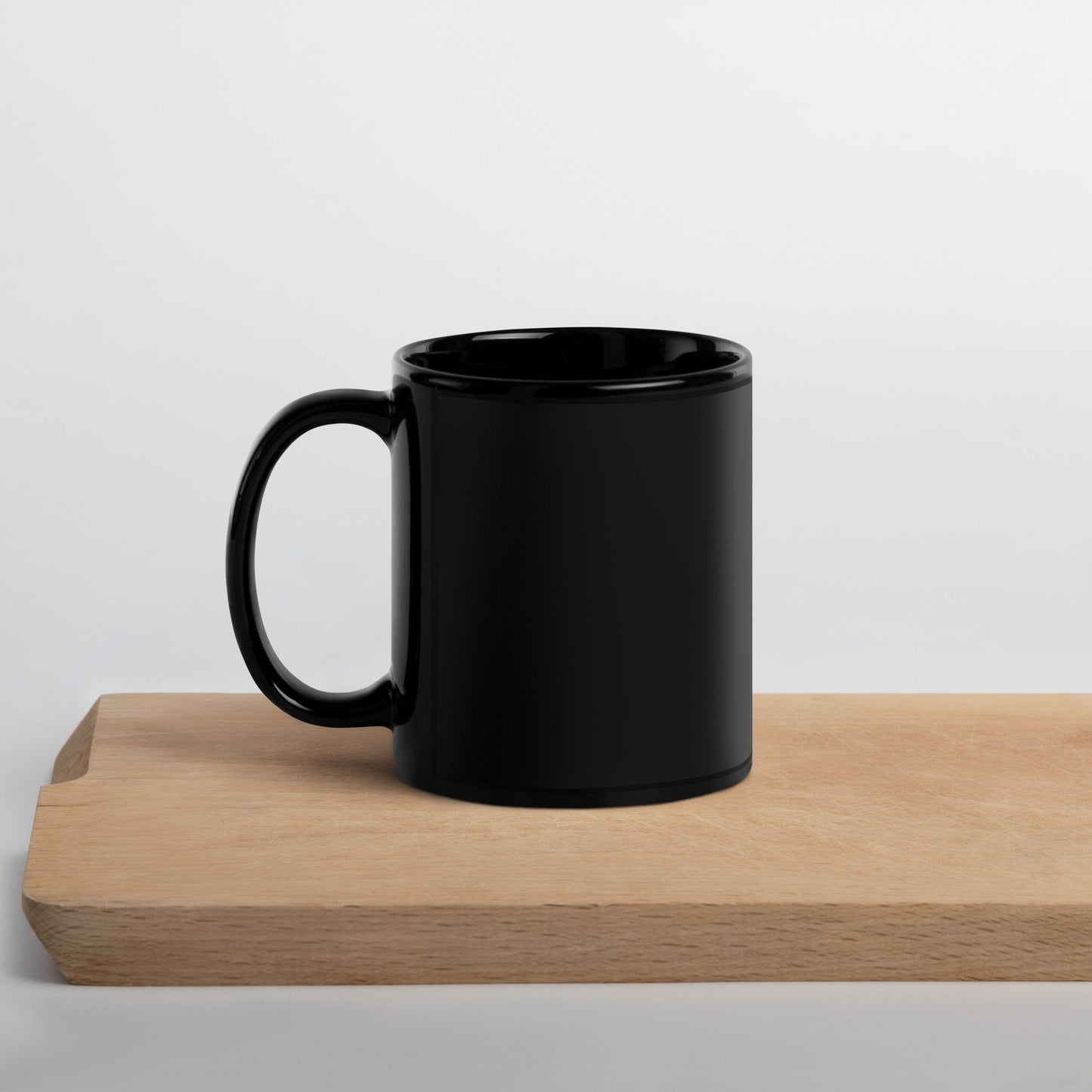 A man is none the less a slave... - Lysander Spooner Black Glossy Mug