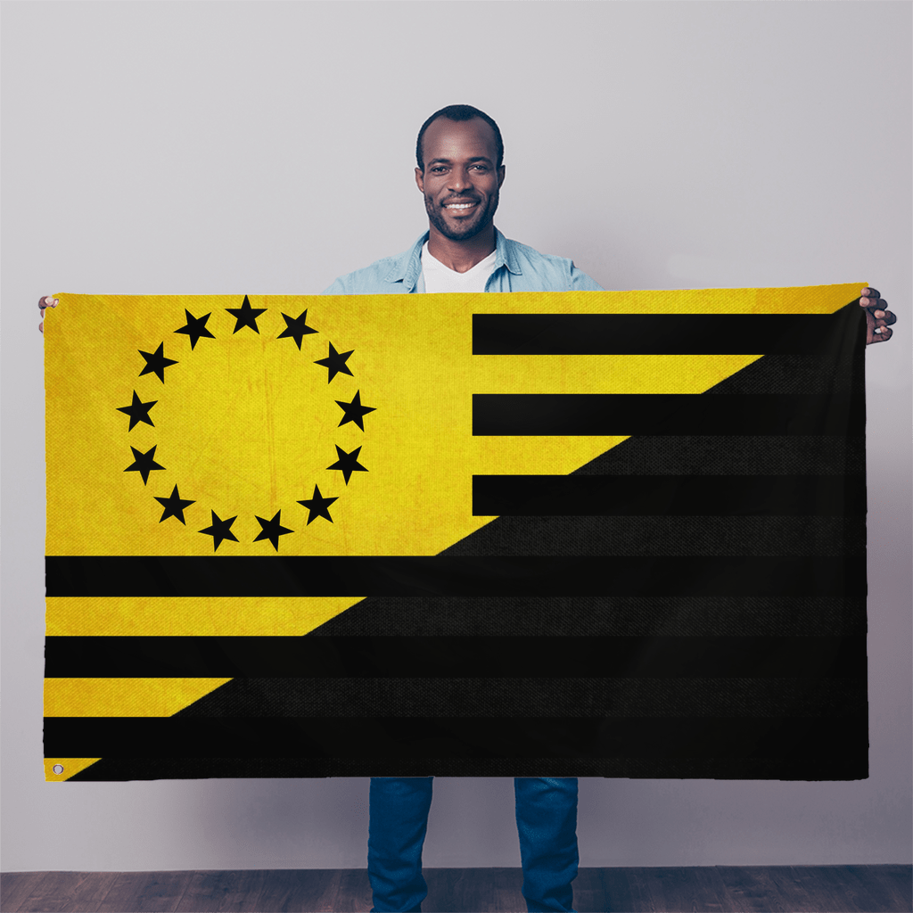 Ancap 13Star Single Sided Wall Flag - 36"x60"