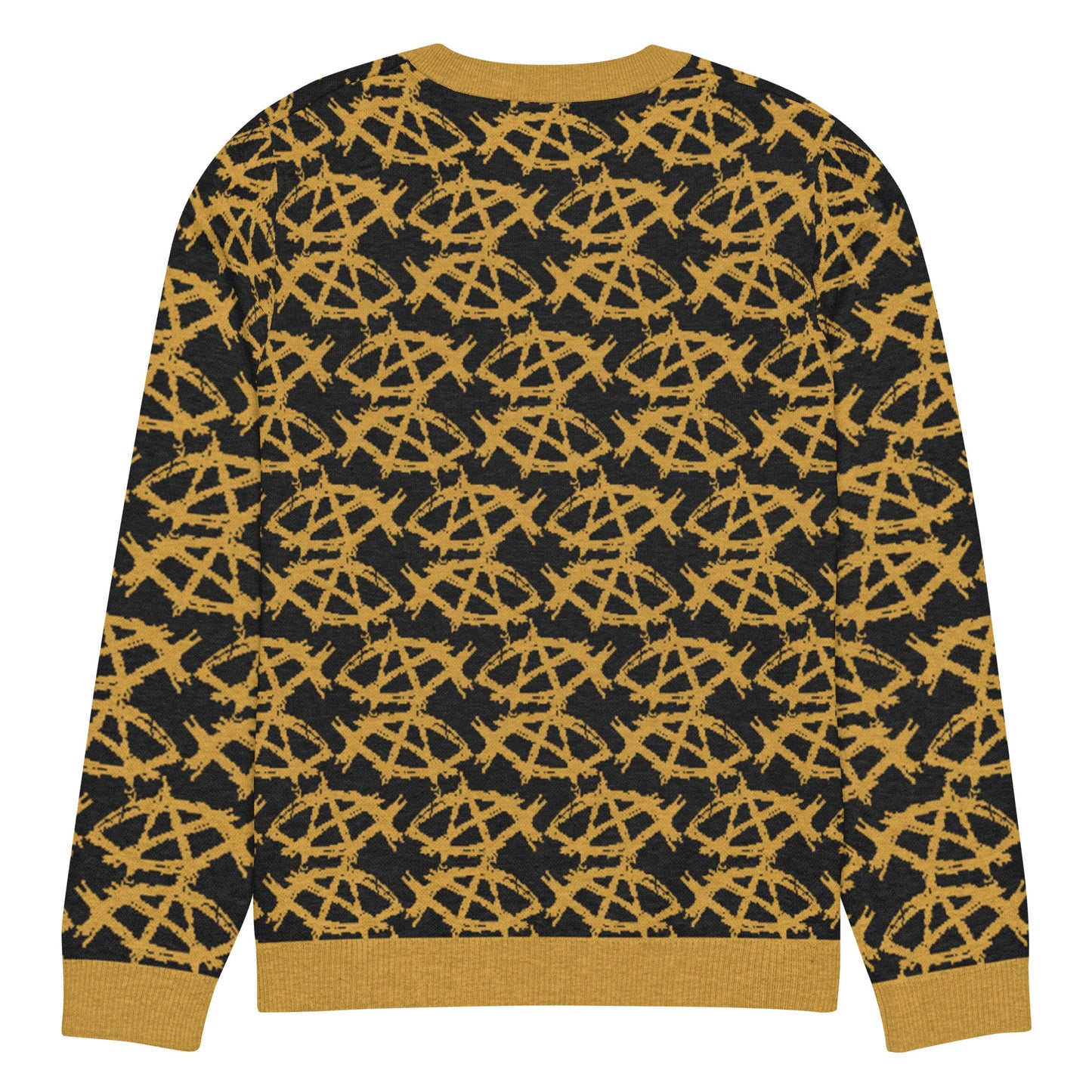 AnarchoChristian Knitted crew neck Ugly Christmas sweater
