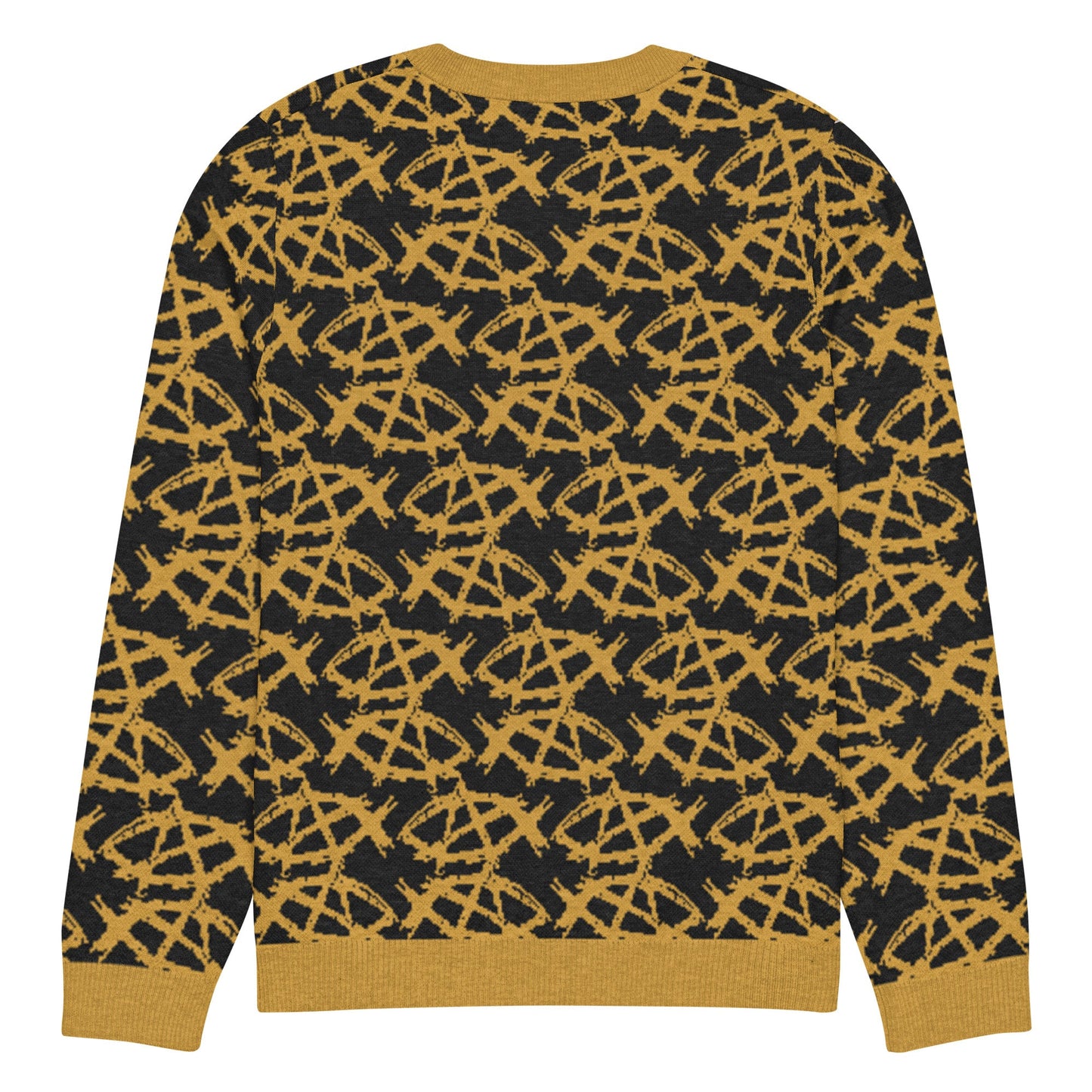 AnarchoChristian Knitted crew neck Ugly Christmas sweater