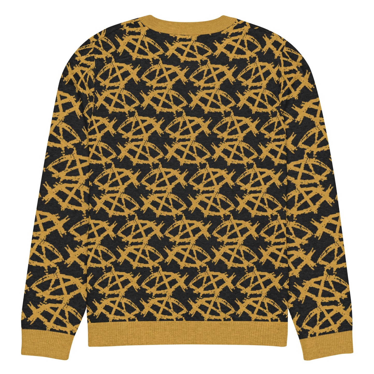 AnarchoChristian Knitted crew neck Ugly Christmas sweater