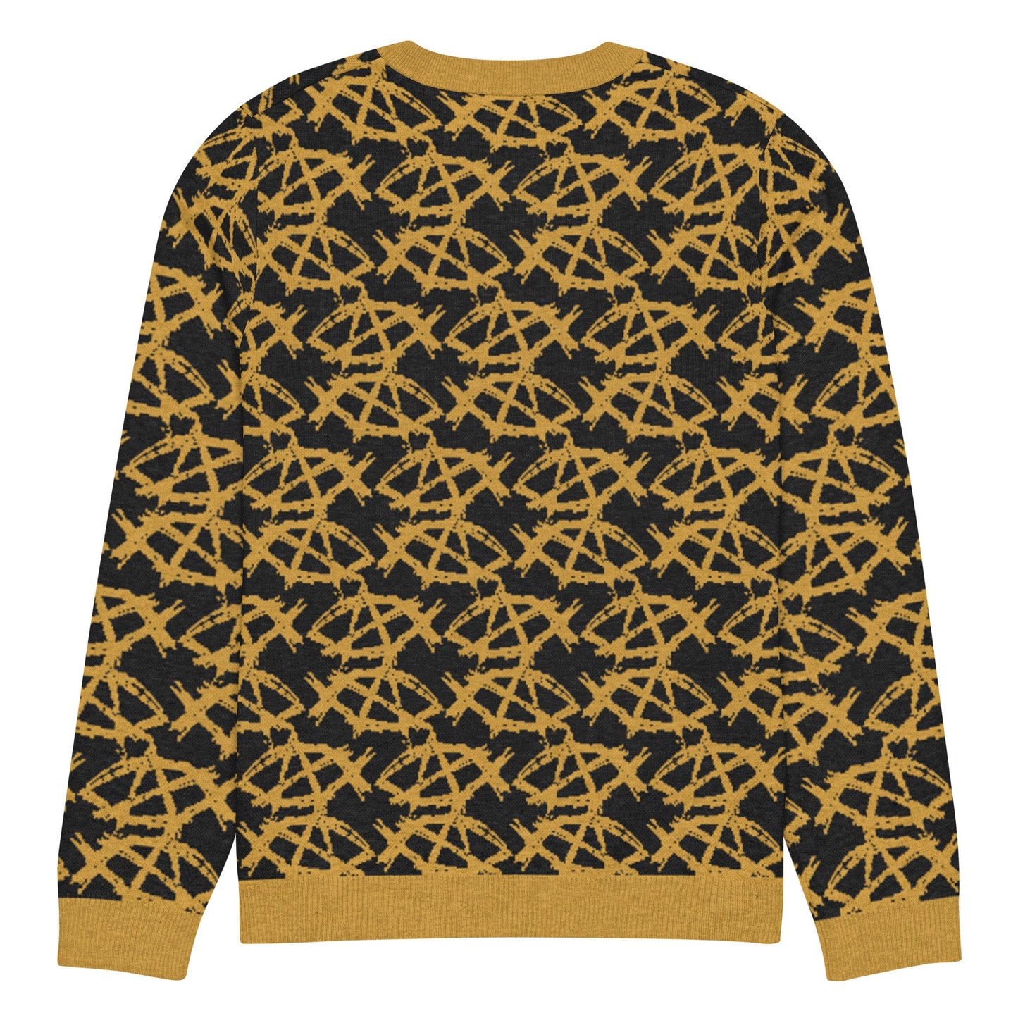 AnarchoChristian Knitted crew neck Ugly Christmas sweater