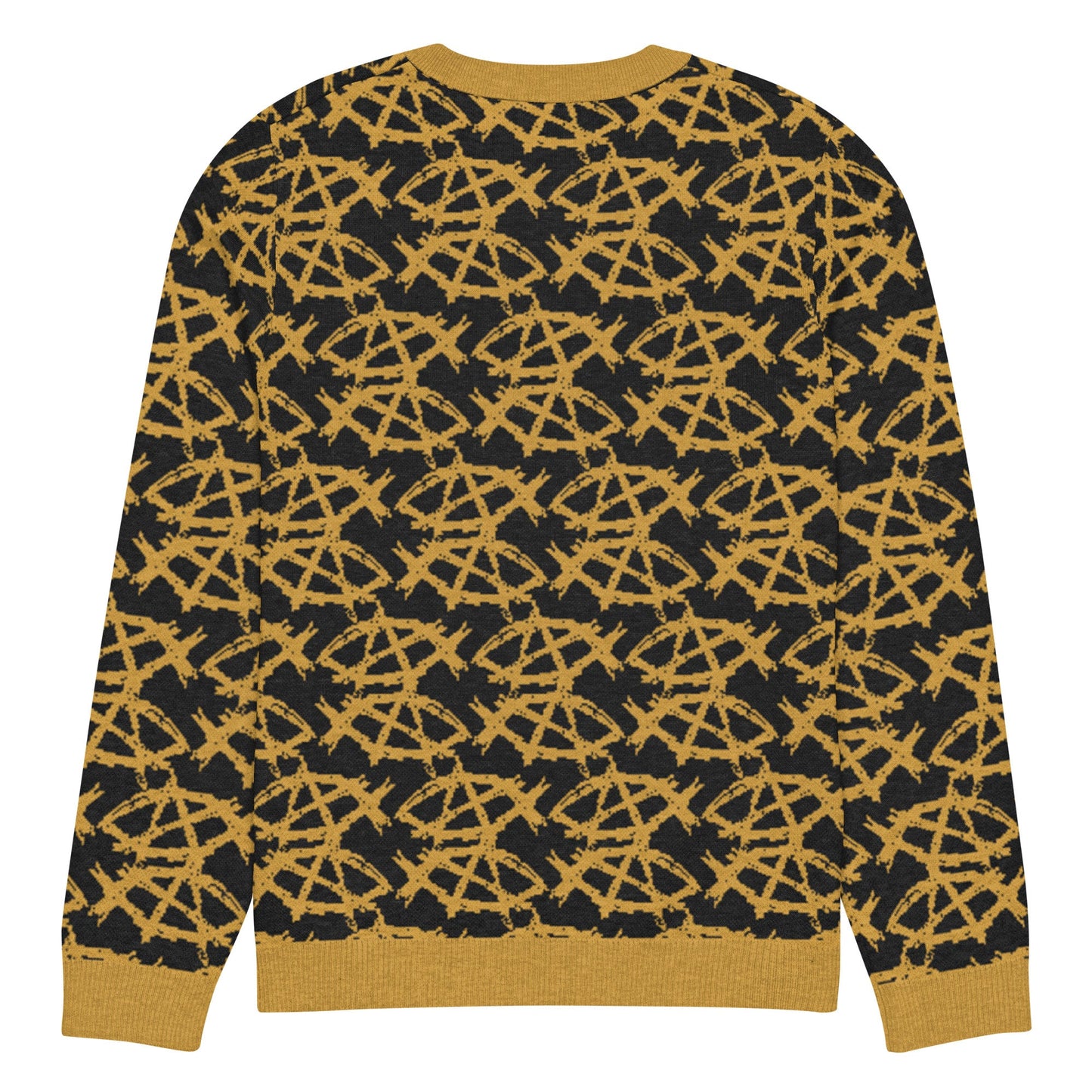 AnarchoChristian Knitted crew neck Ugly Christmas sweater