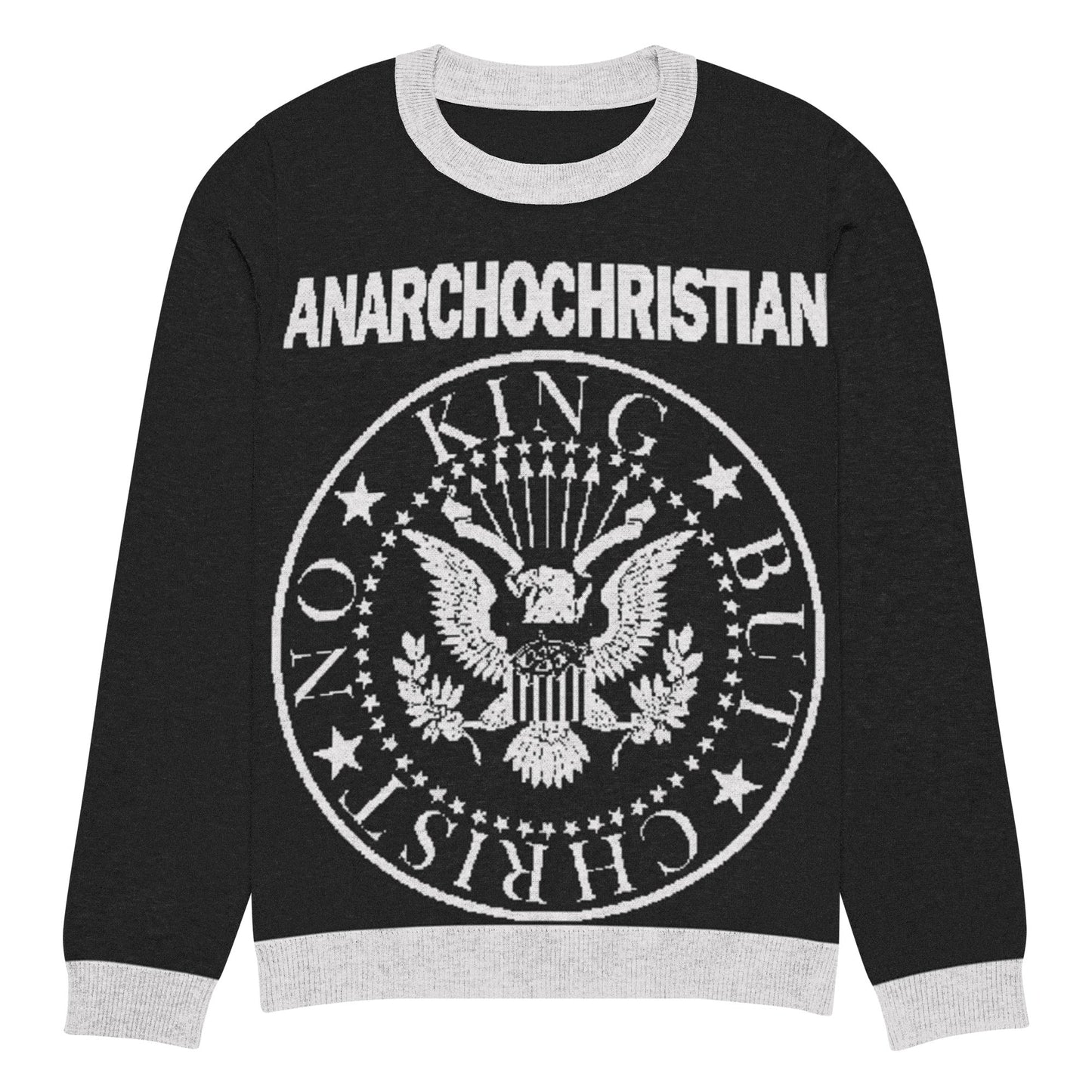 Anarchochristian Seal Knitted sweater