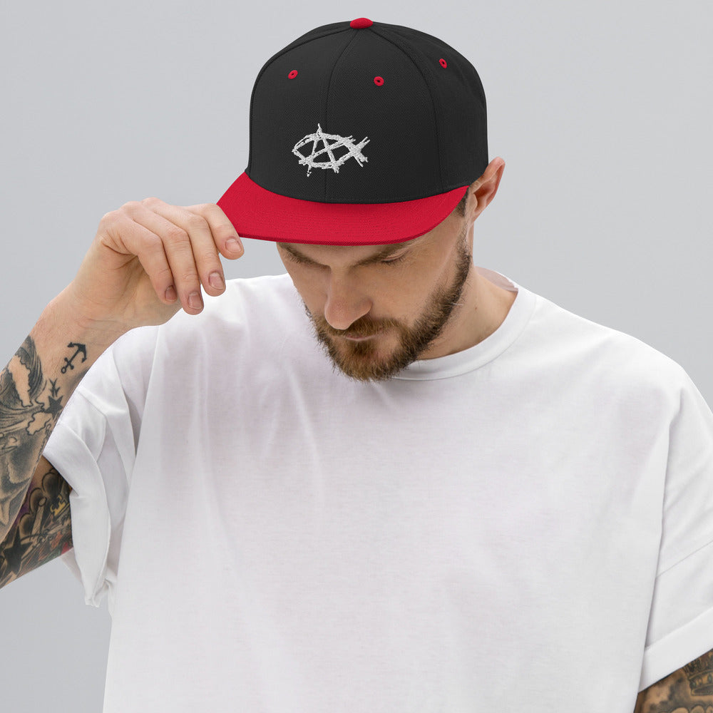 AnarchoChristian Snapback Hat
