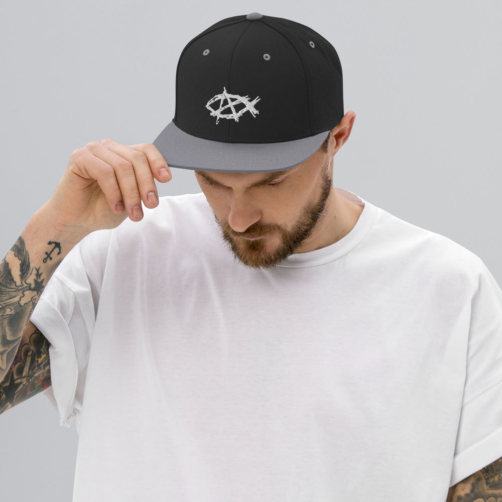 AnarchoChristian Snapback Hat