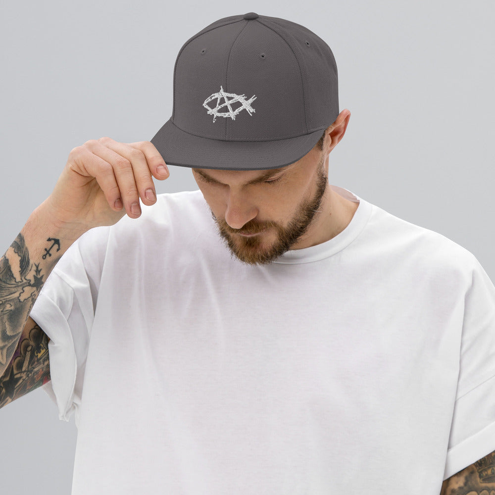 AnarchoChristian Snapback Hat
