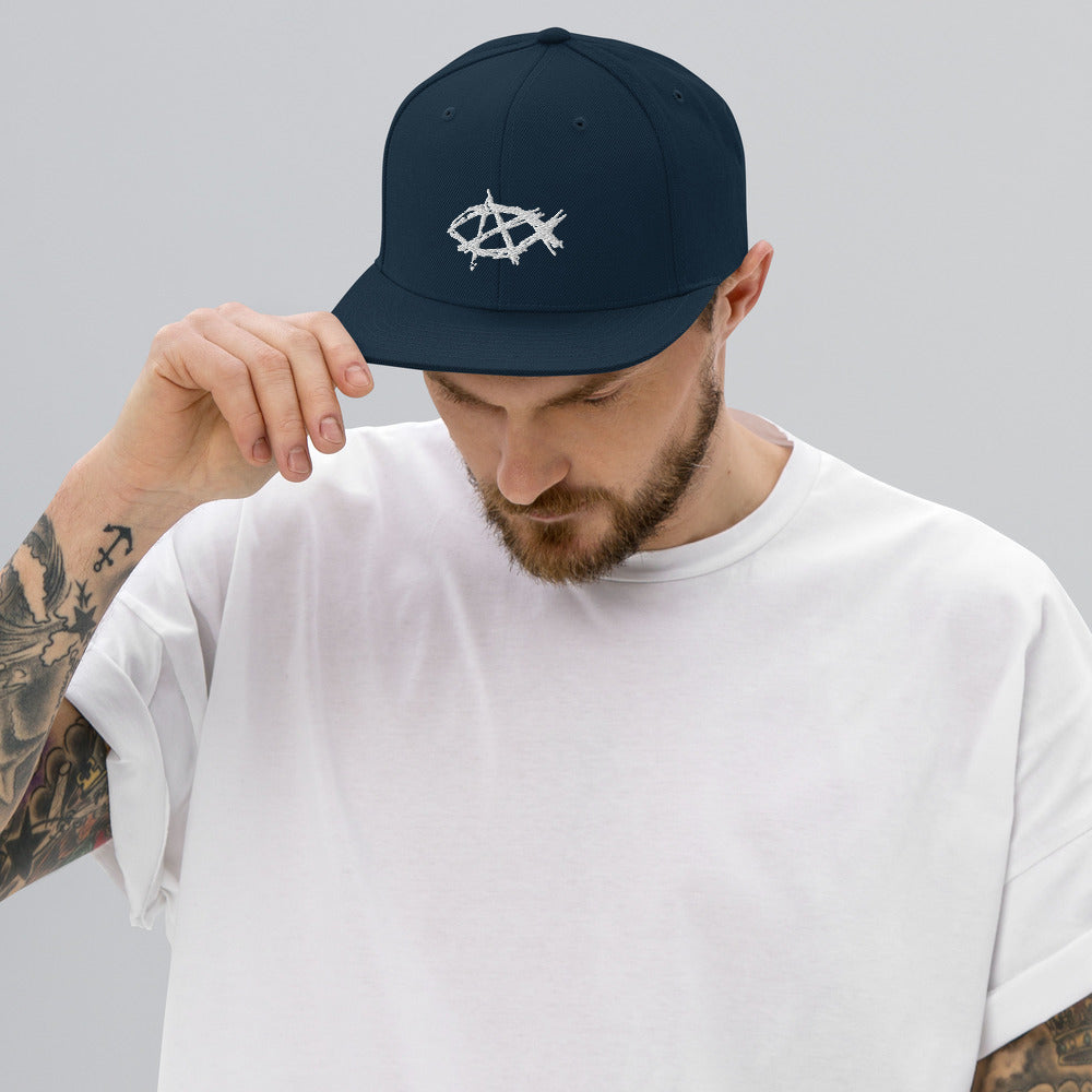 AnarchoChristian Snapback Hat