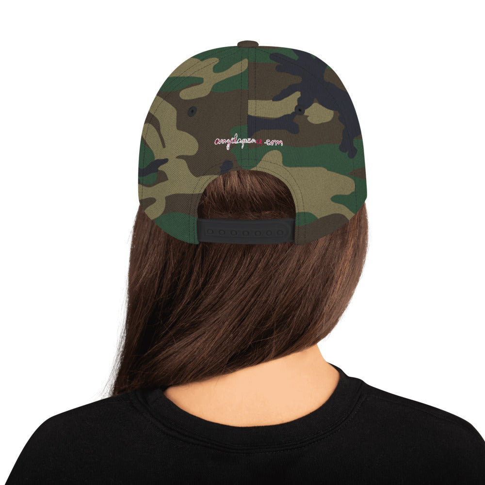 Angela For Congress Snapback Hat
