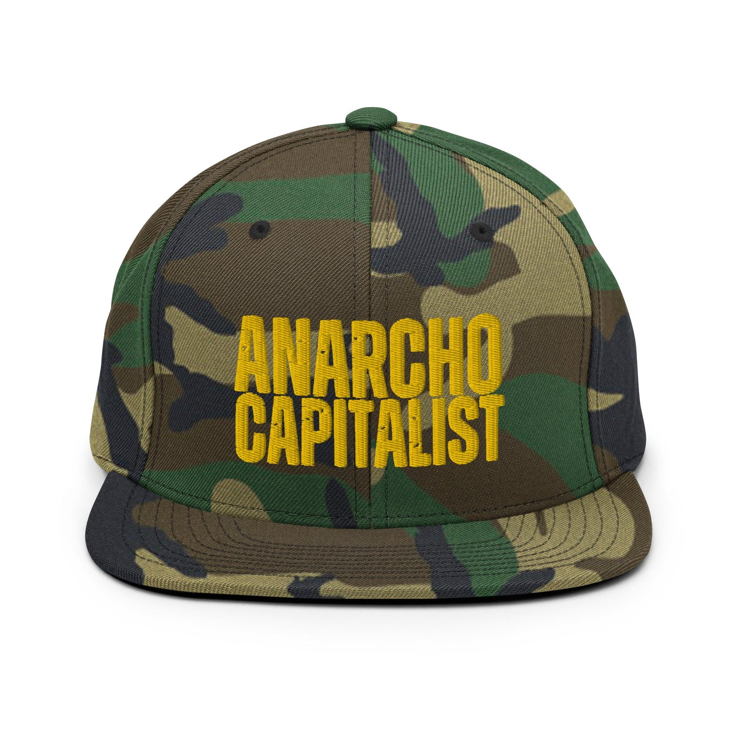 Anarchocapitalist Snapback Hat