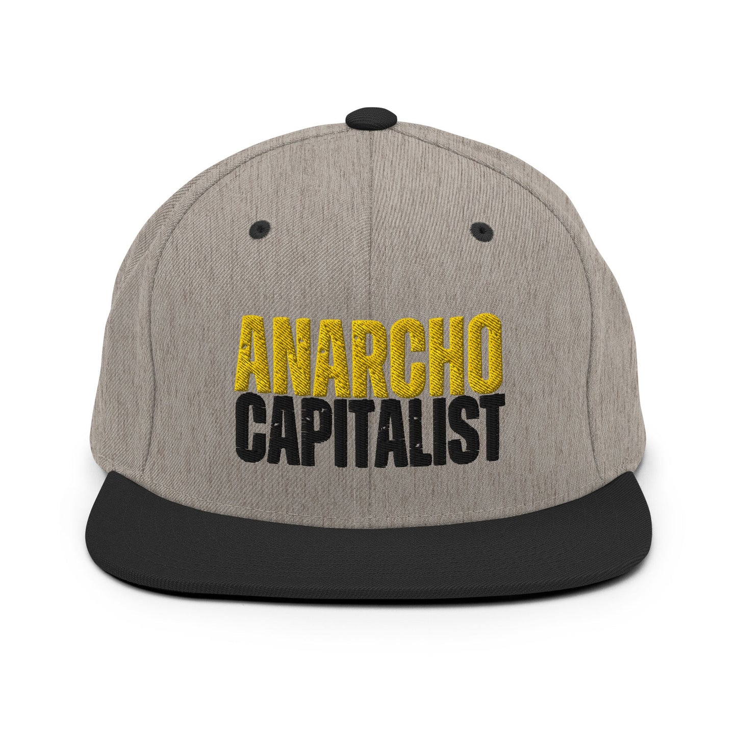 Anarchocapitalist Snapback Hat