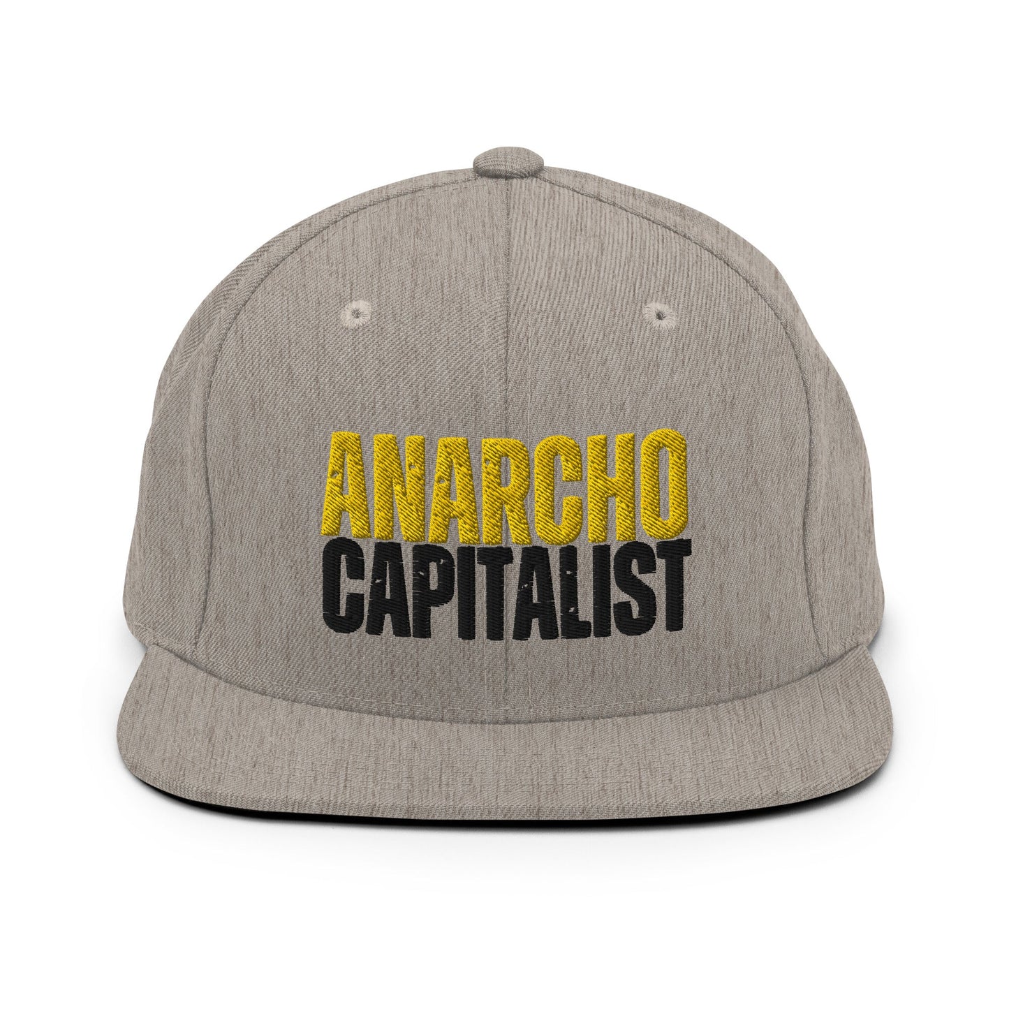 Anarchocapitalist Snapback Hat