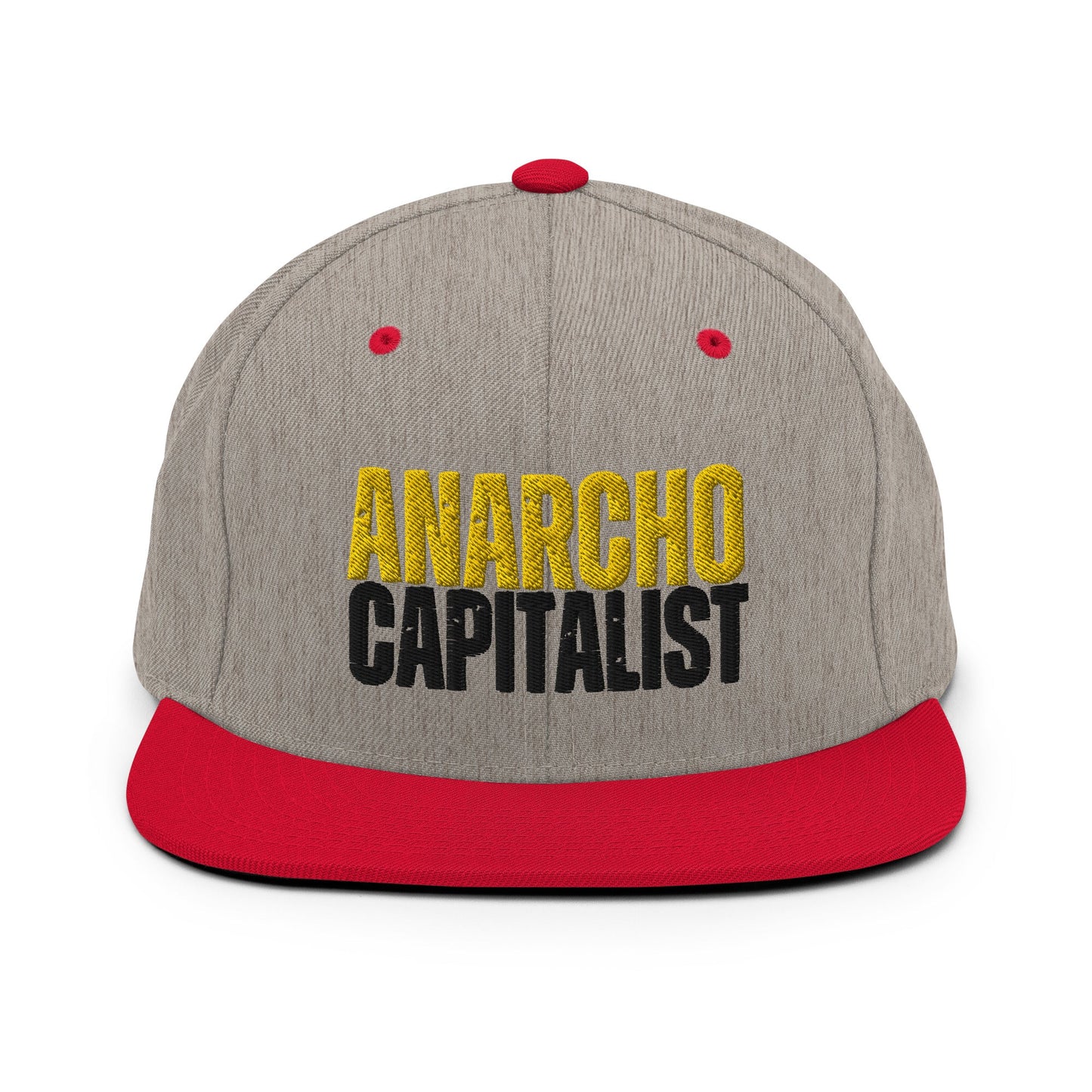 Anarchocapitalist Snapback Hat