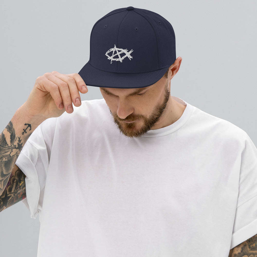 AnarchoChristian Snapback Hat