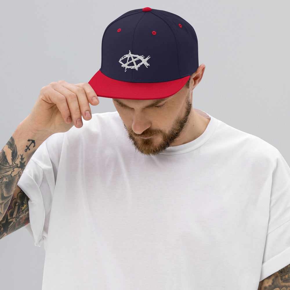 AnarchoChristian Snapback Hat
