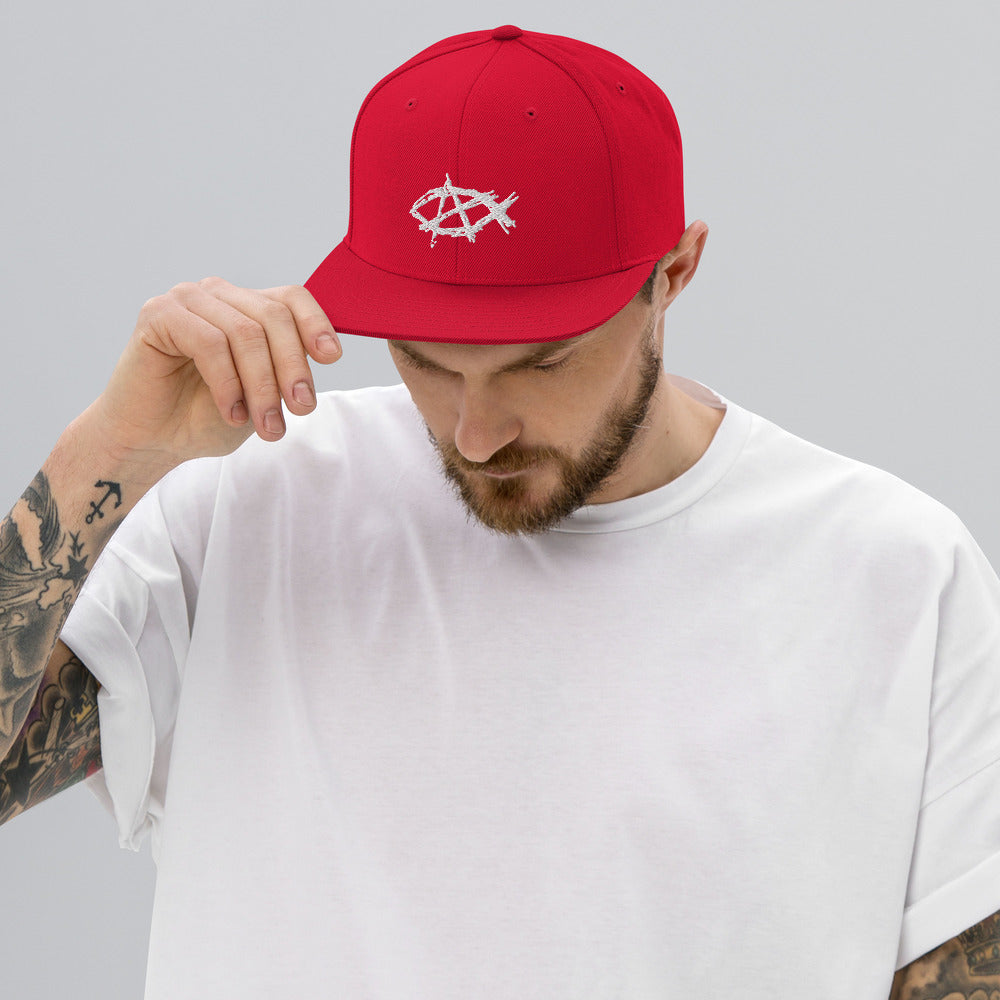AnarchoChristian Snapback Hat