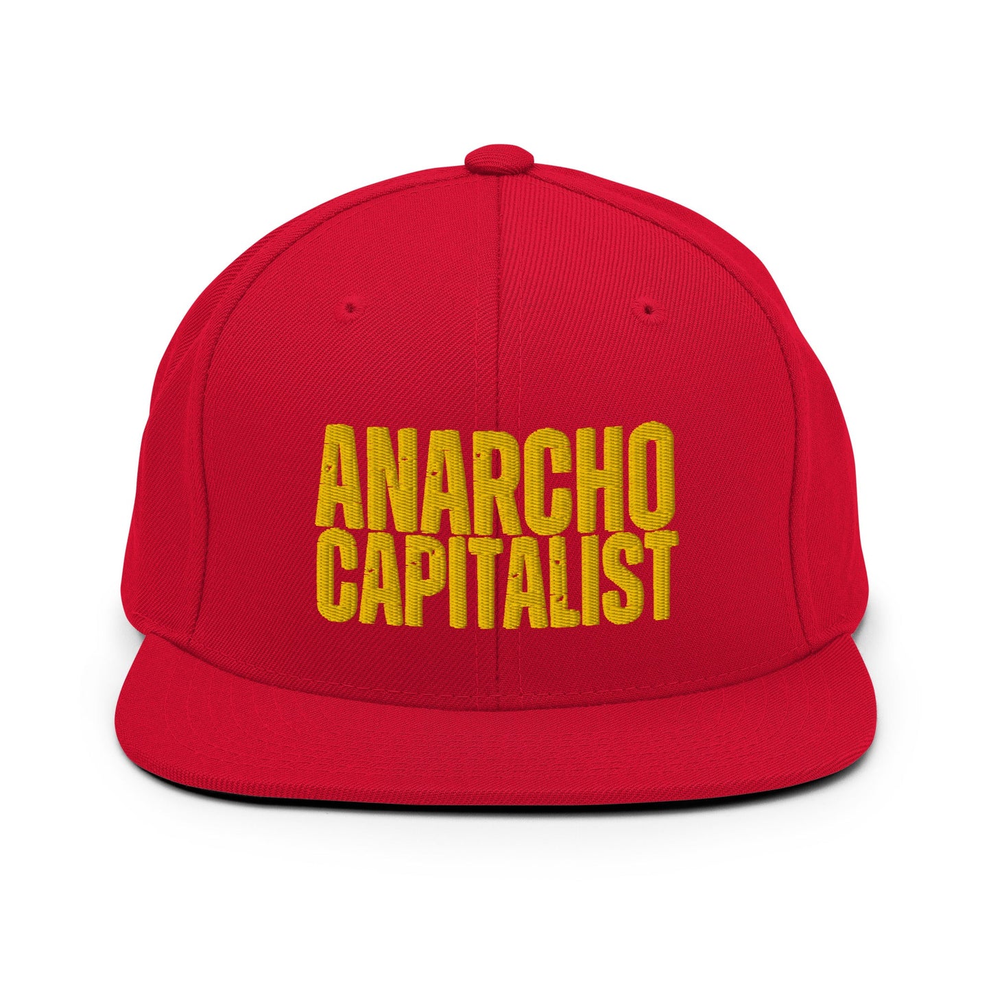 Anarchocapitalist Snapback Hat