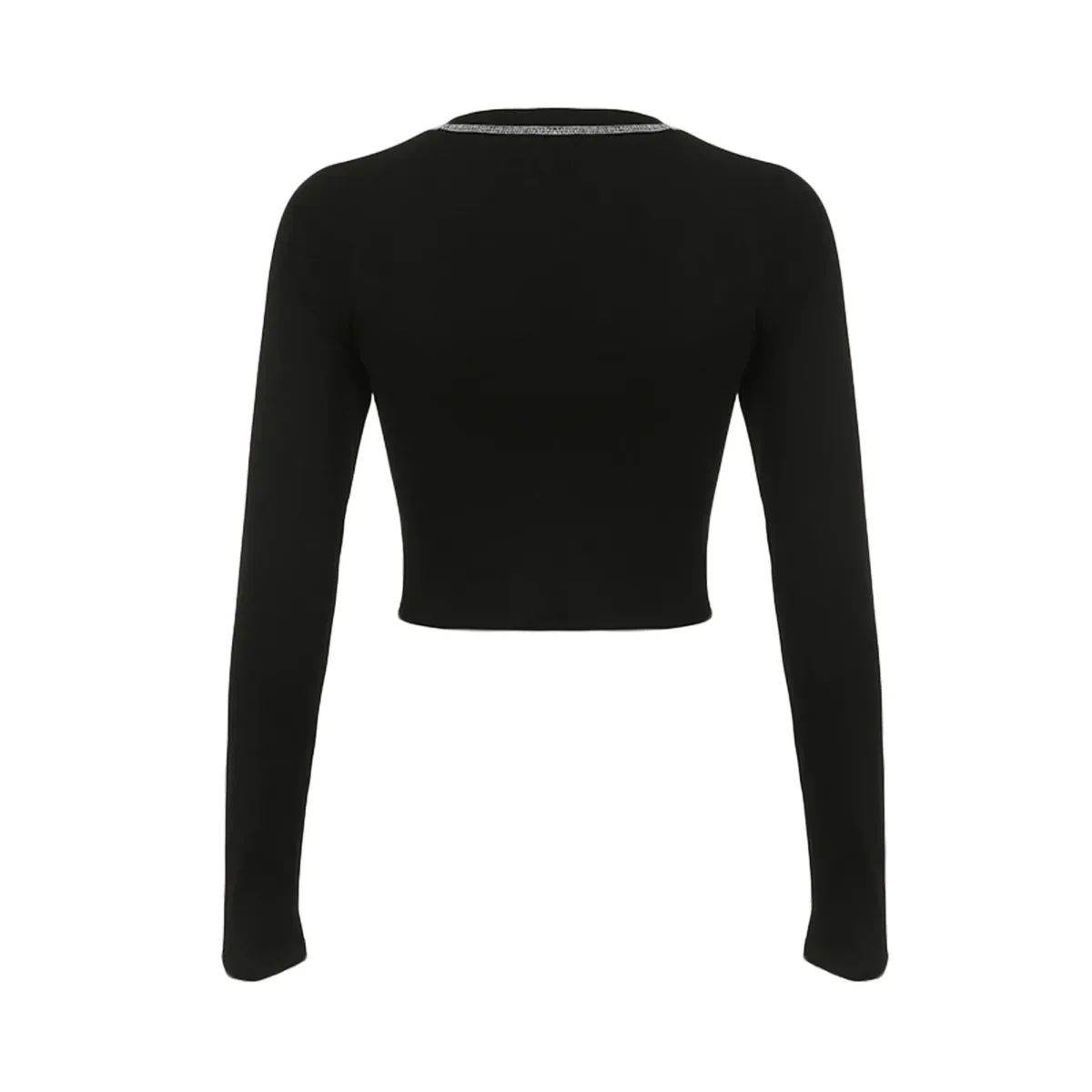 Crew Neck Letter Print Top - Long Sleeve Casual Streetwear T-Shirt