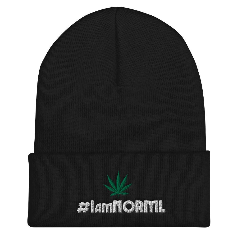 #IAmNORML Cuffed Beanie