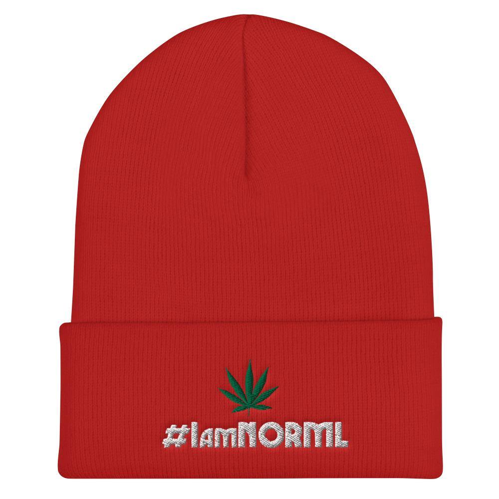 #IAmNORML Cuffed Beanie
