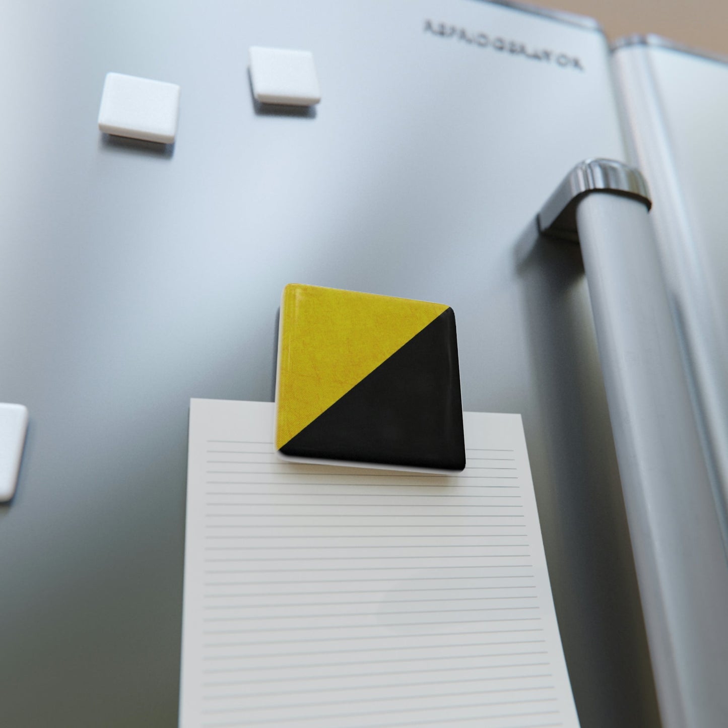 Ancap Porcelain Magnet, Square