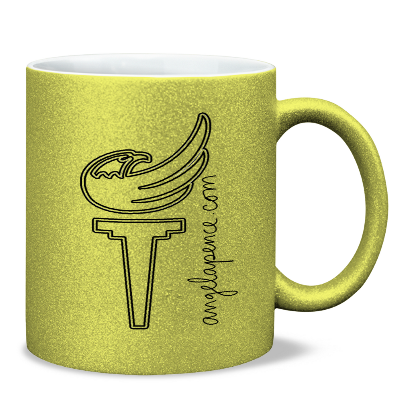 Angela Pence for Congress Glitter Sparkle Mug