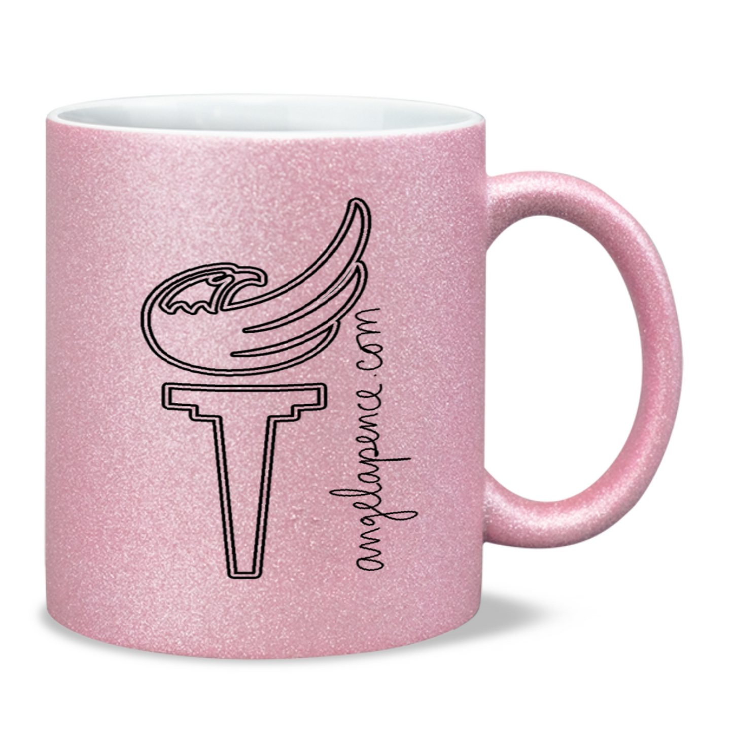 Angela Pence for Congress Glitter Sparkle Mug
