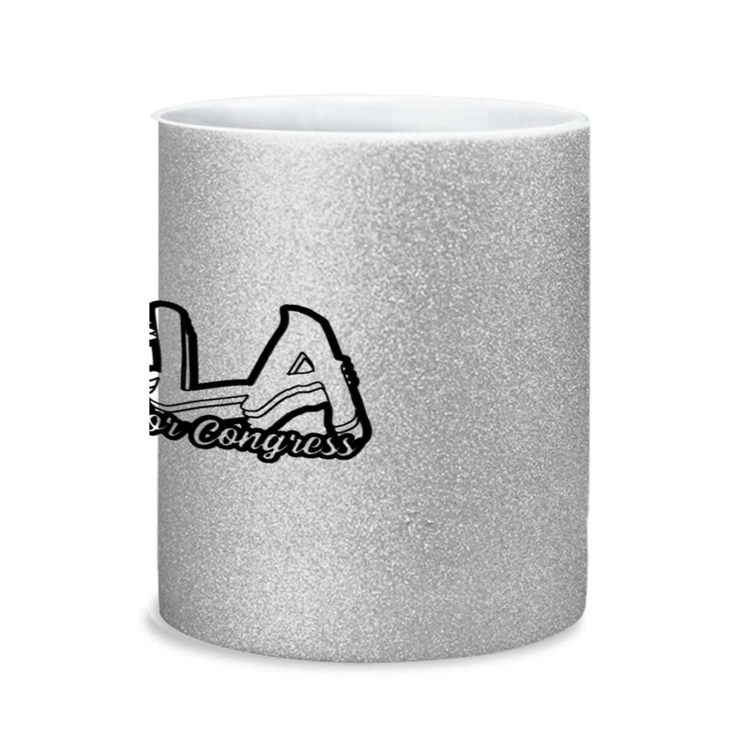 Angela Pence for Congress Glitter Sparkle Mug