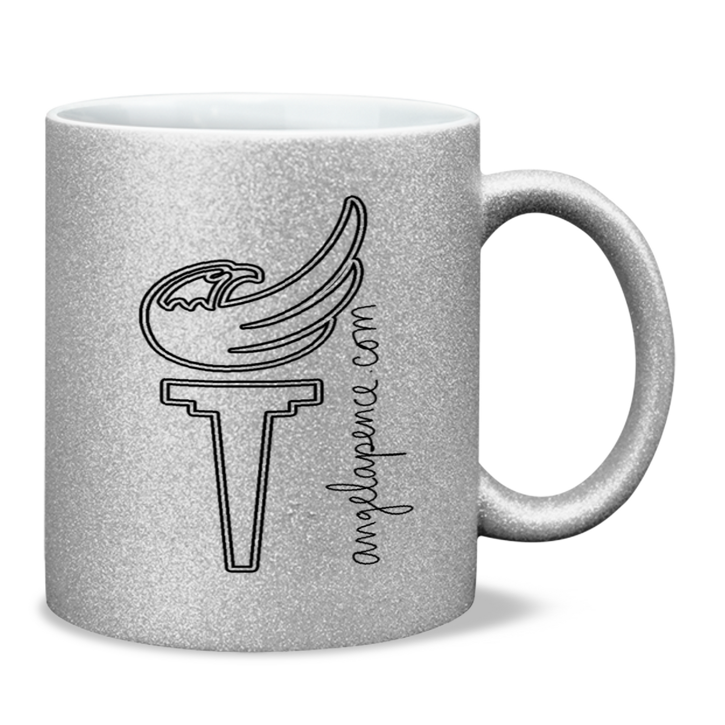 Angela Pence for Congress Glitter Sparkle Mug