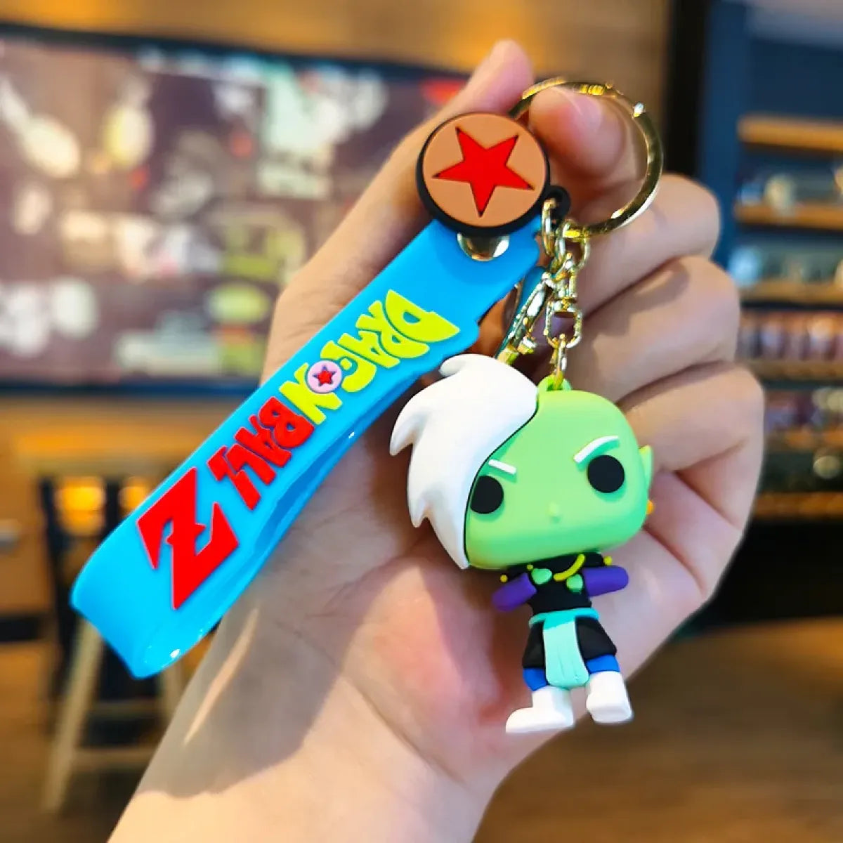 Dragon Ball Series Keychain Charms: 1-7 Star Dragon Balls