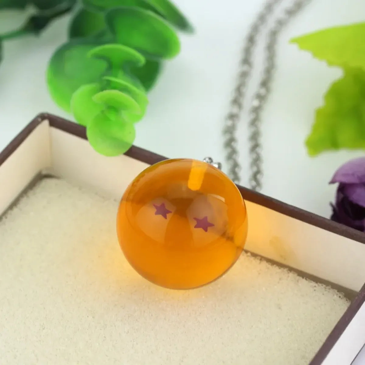 Dragon Ball Series Keychain Charms: 1-7 Star Dragon Balls