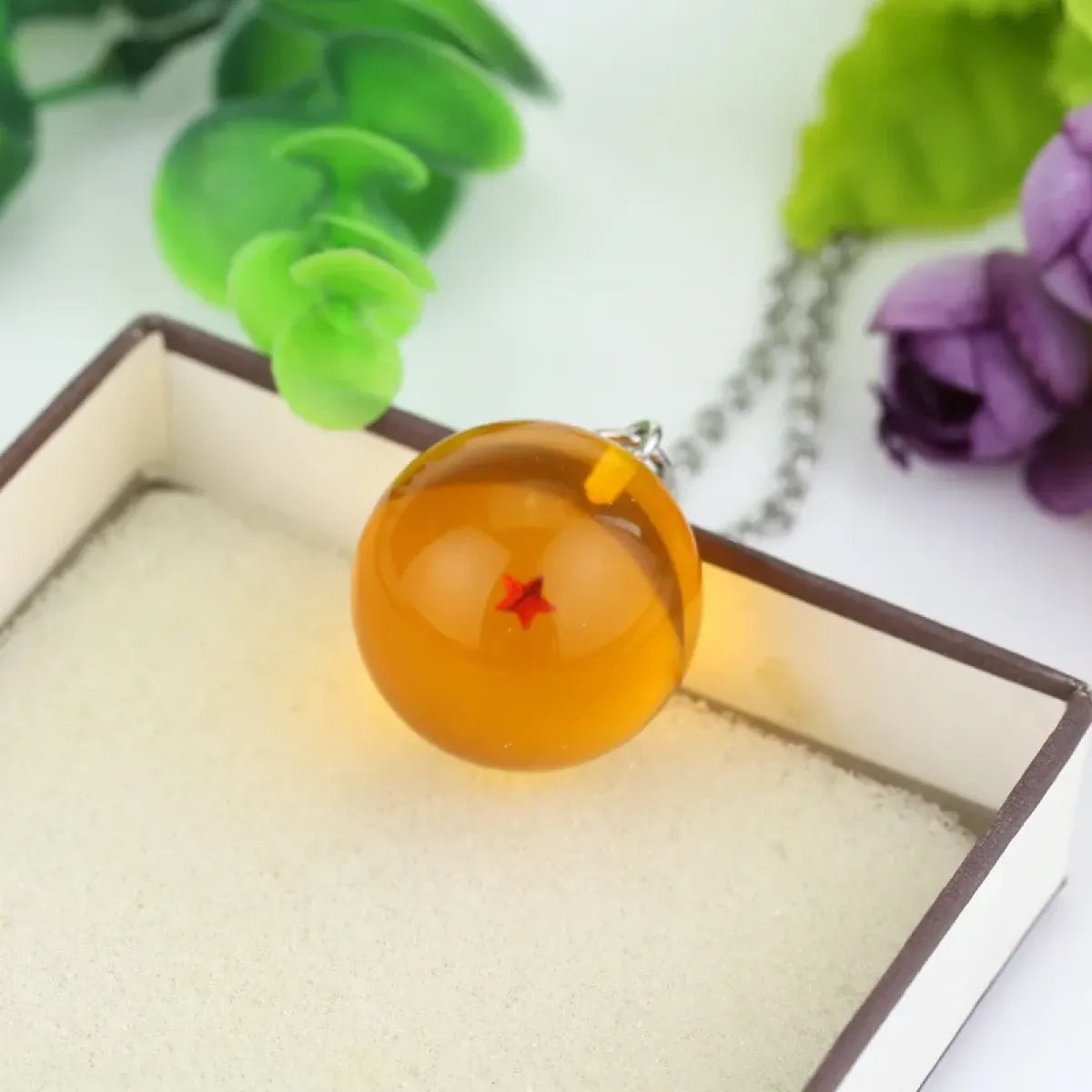 Dragon Ball Series Keychain Charms: 1-7 Star Dragon Balls