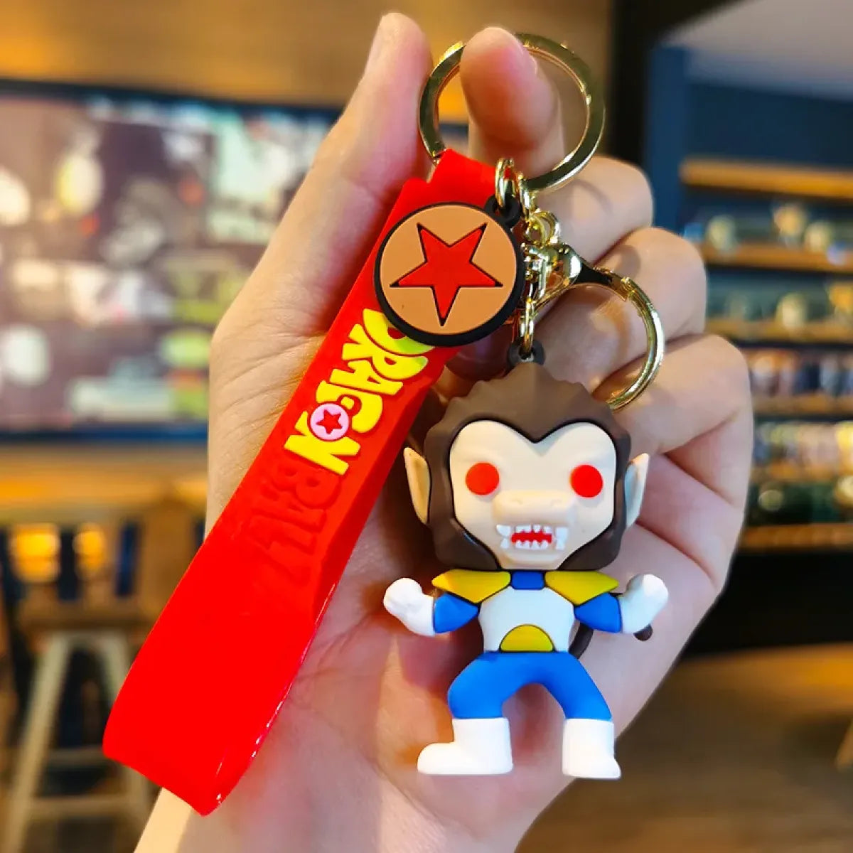 Dragon Ball Series Keychain Charms: 1-7 Star Dragon Balls