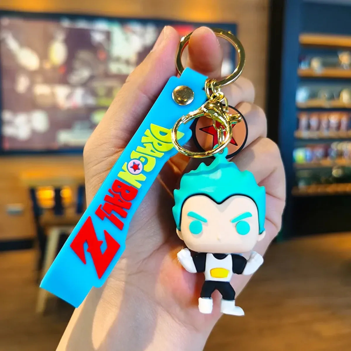 Dragon Ball Series Keychain Charms: 1-7 Star Dragon Balls