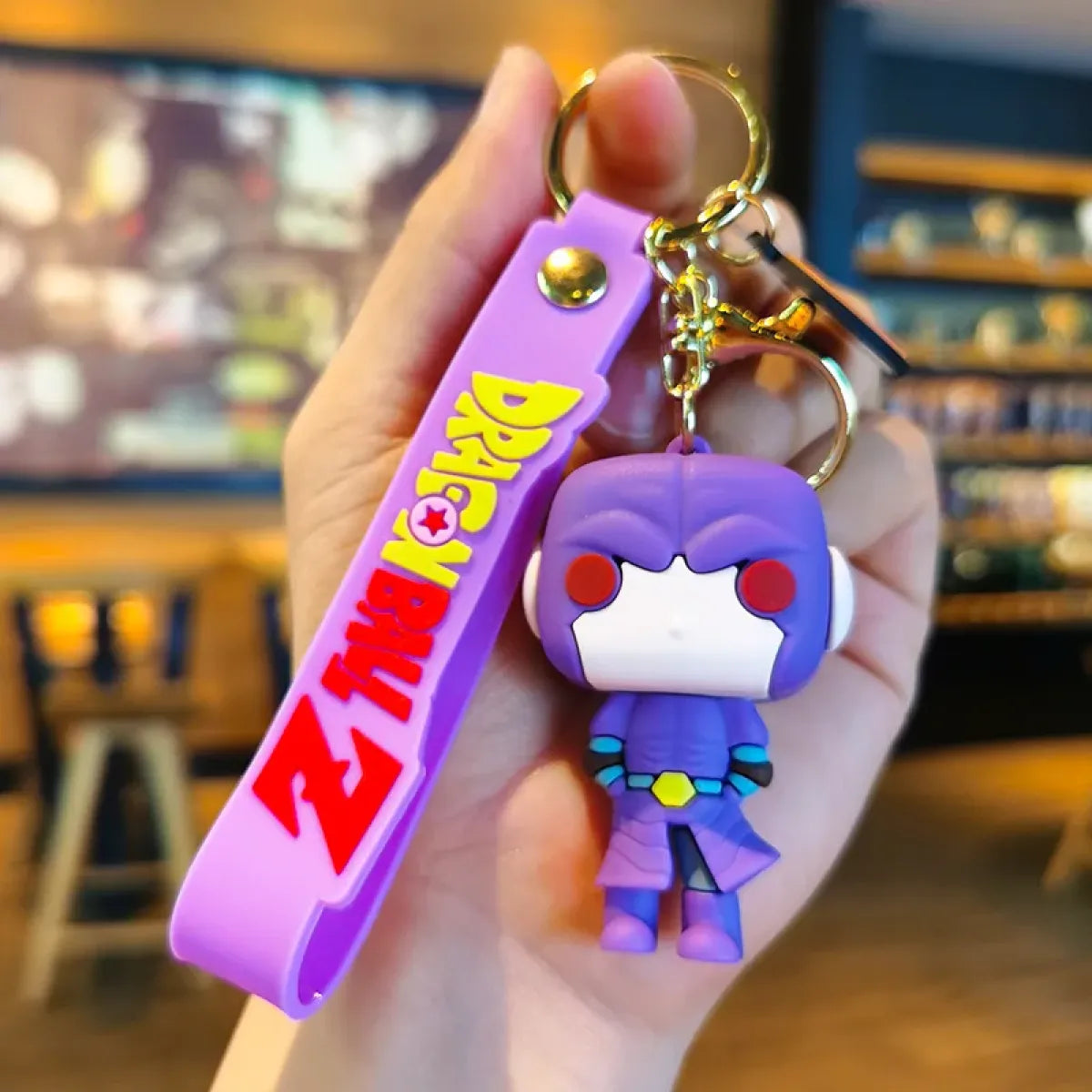 Dragon Ball Series Keychain Charms: 1-7 Star Dragon Balls