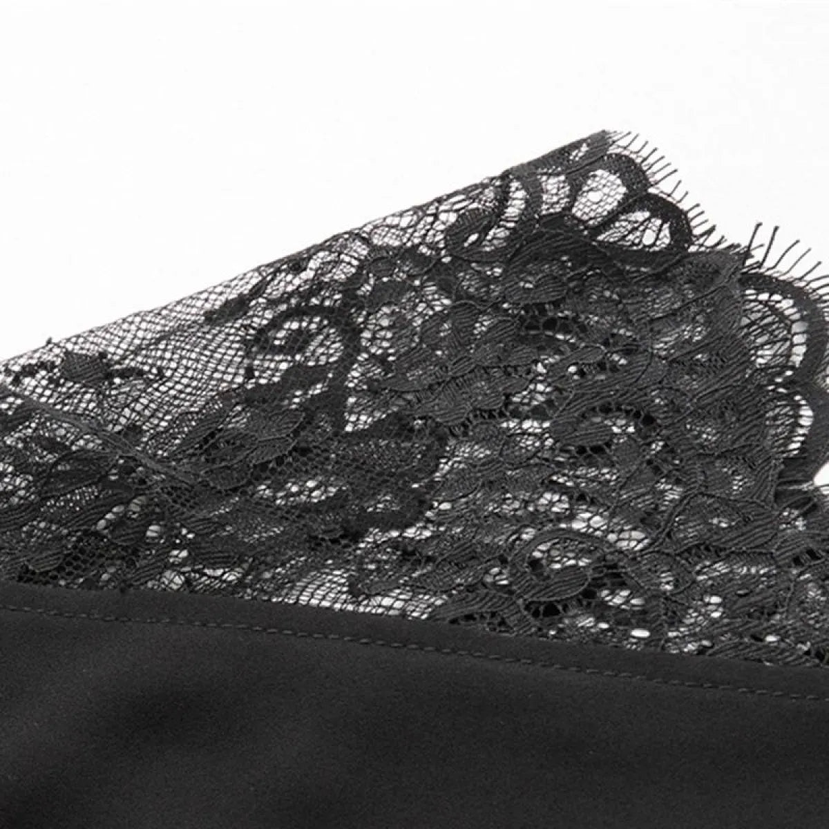 Women's Floral Lace Embroidery Cap Sleeve Blouse