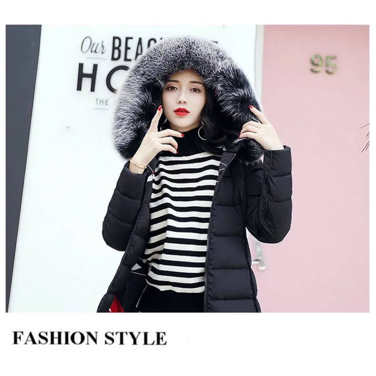 Fur Collar Parkas