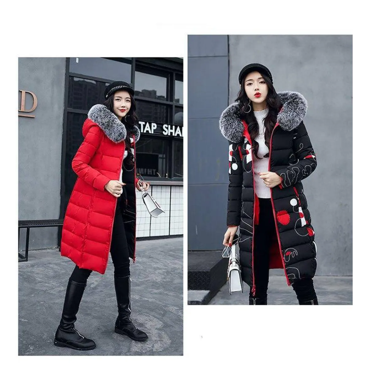 Fur Collar Parkas
