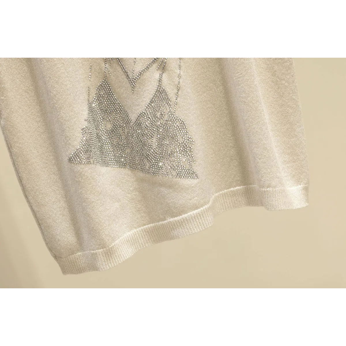 Glitter Print Tank Top