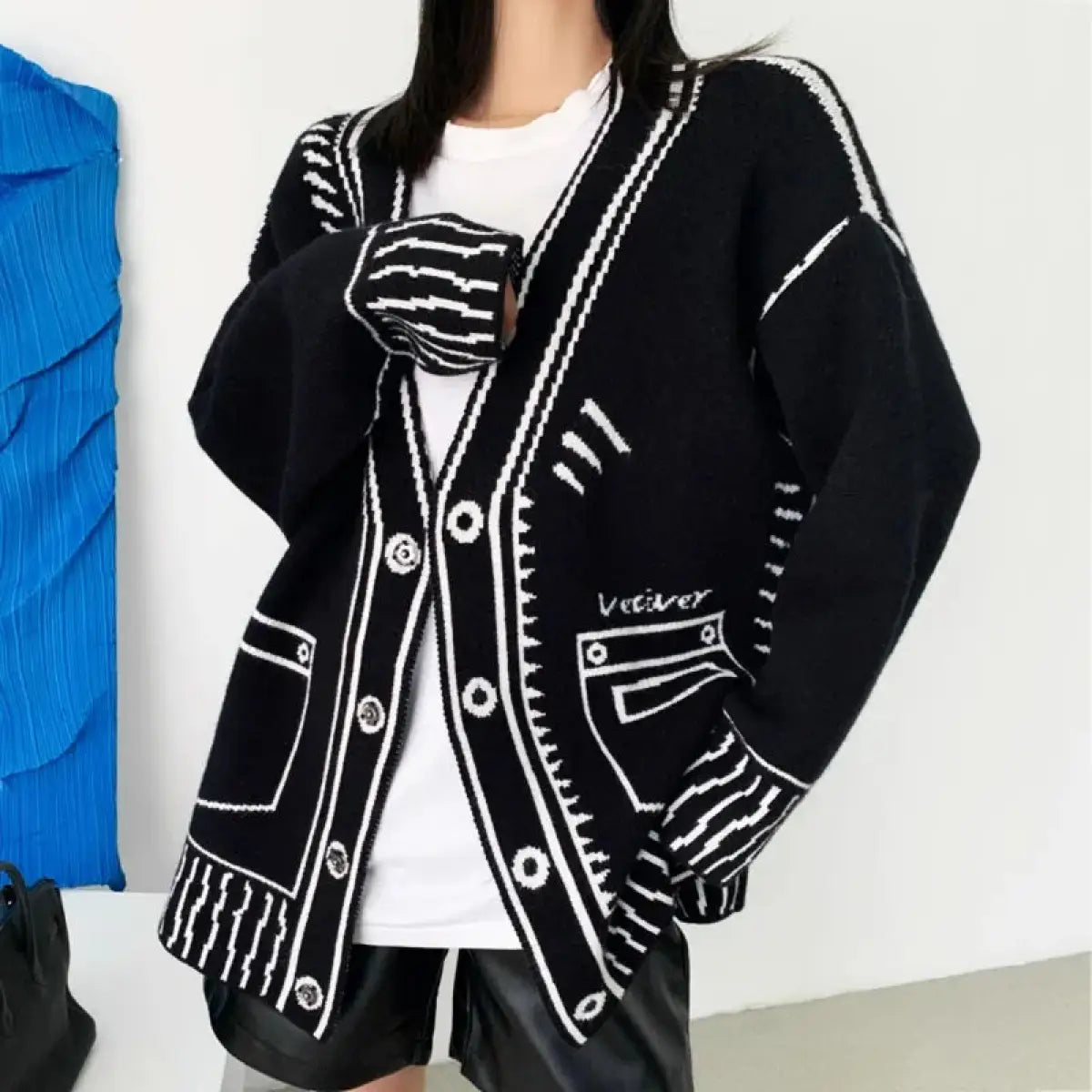 Graffiti Cardigan