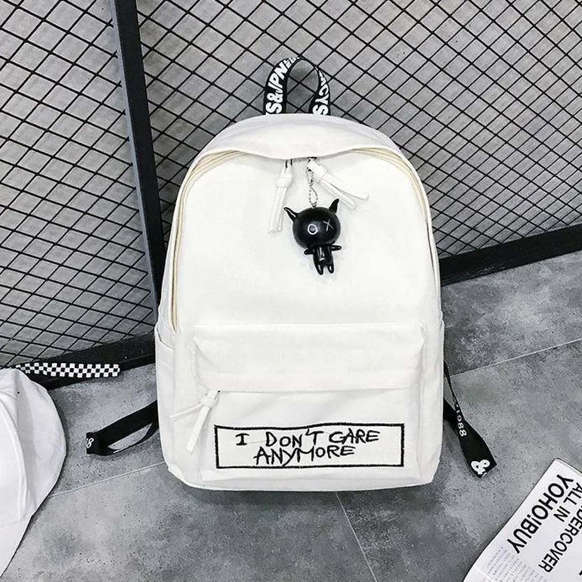 Harajuku Backpack - I Don't Care