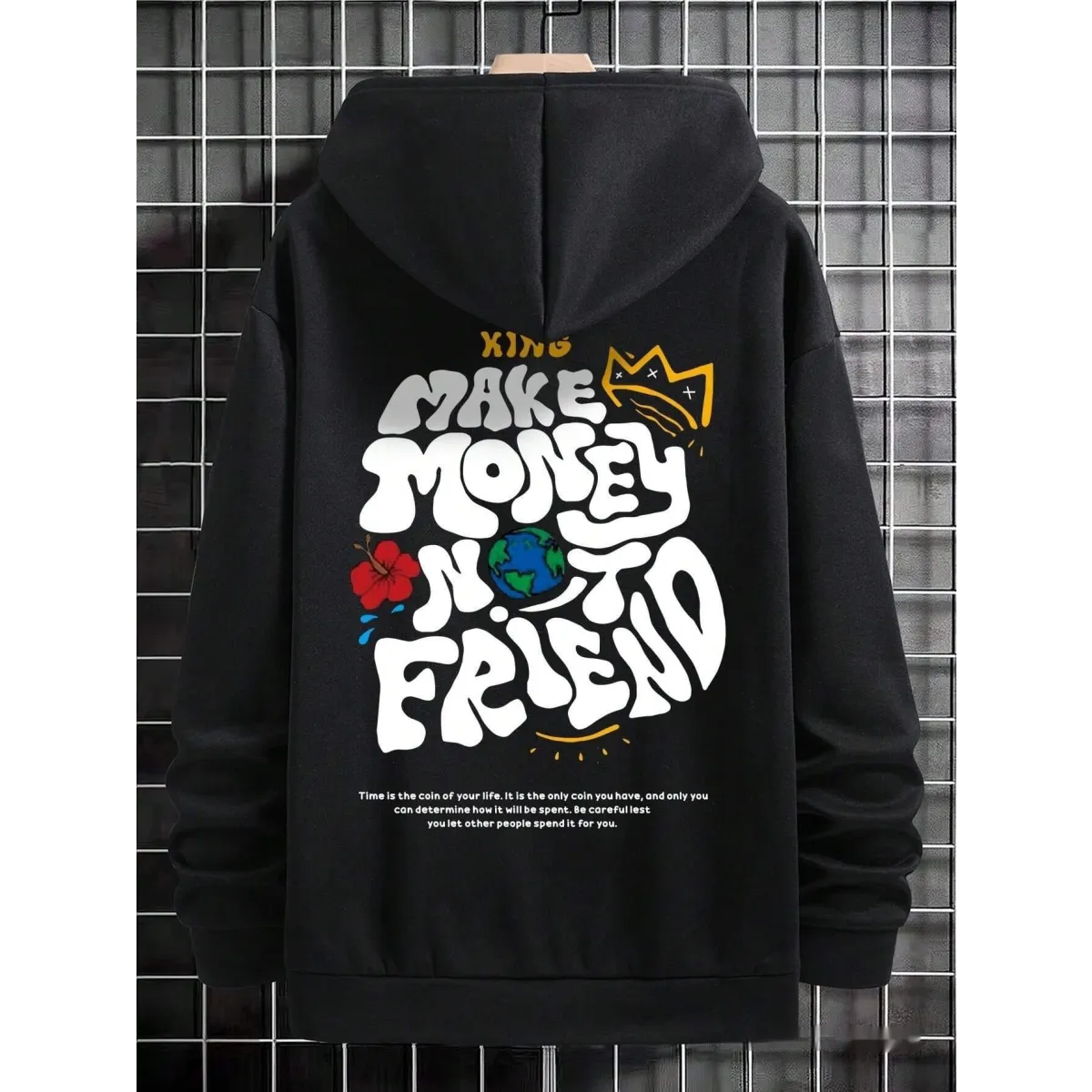 Harajuku Fashion Hooded Sweatshirt