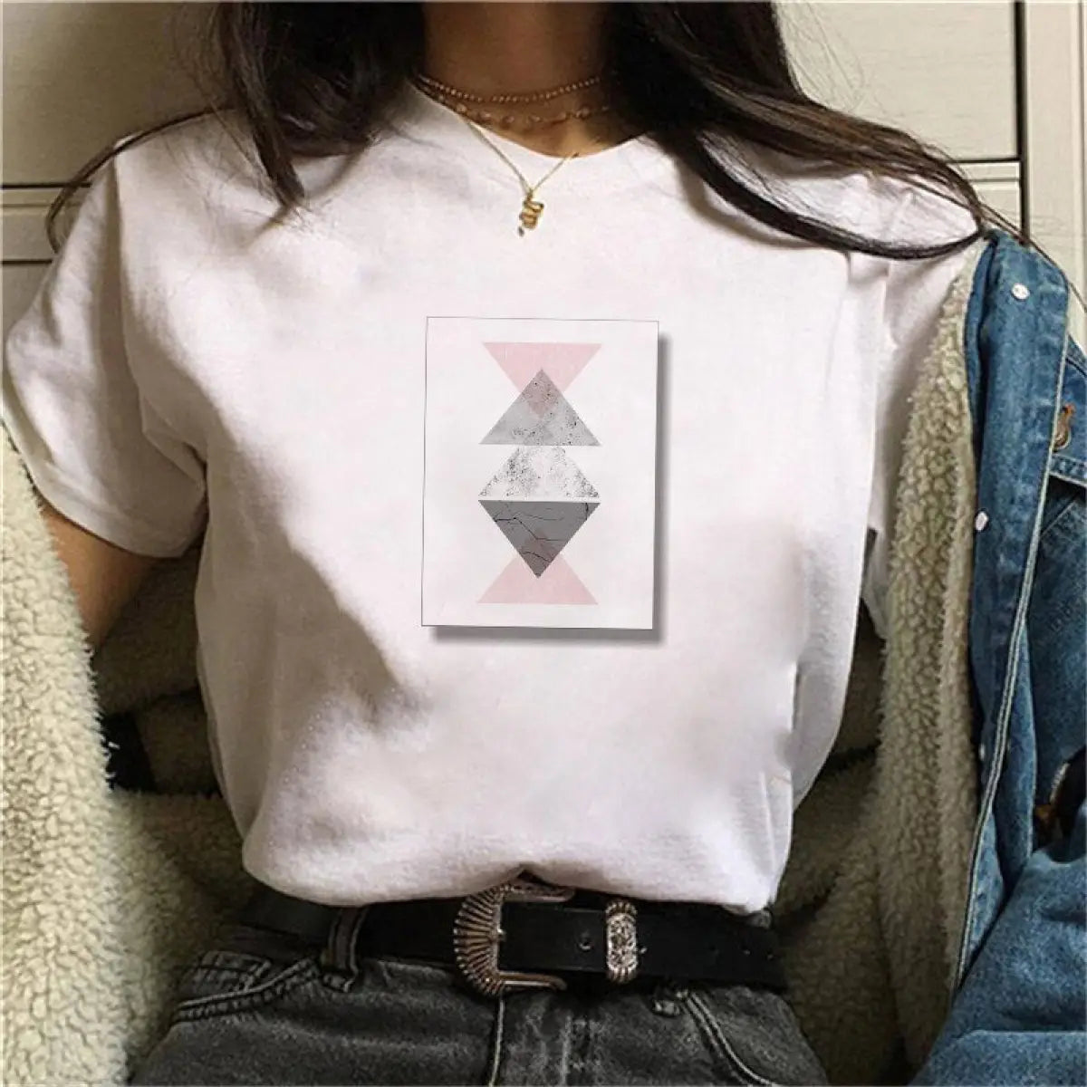 Harajuku Geometry T-shirts