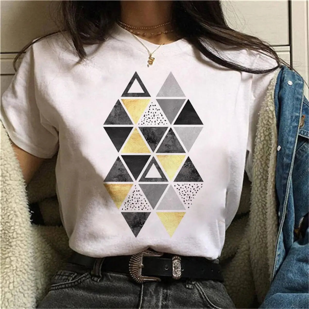 Harajuku Geometry T-shirts