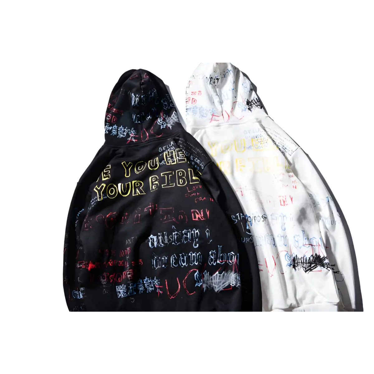 Harajuku Graffiti Hoodies