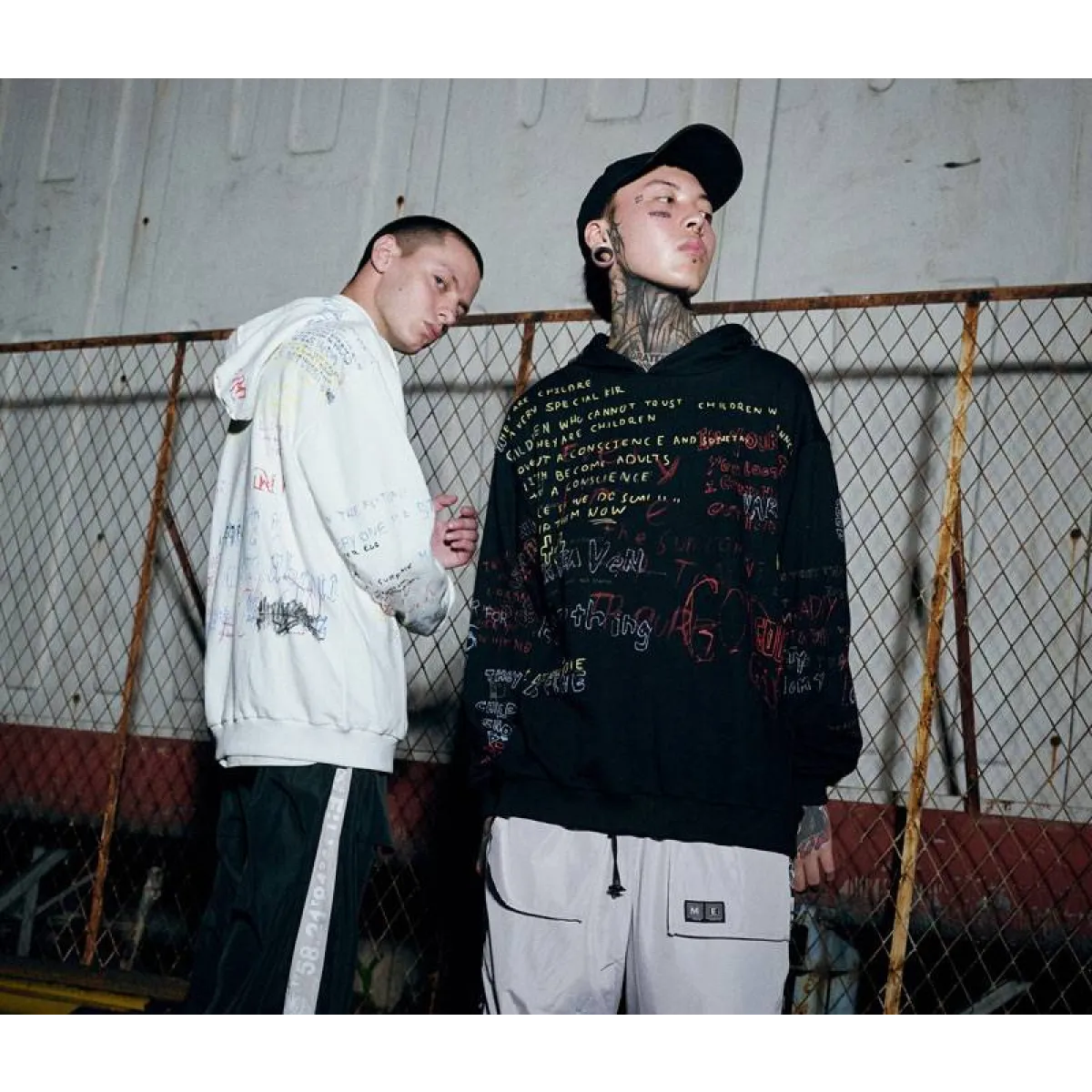 Harajuku Graffiti Hoodies