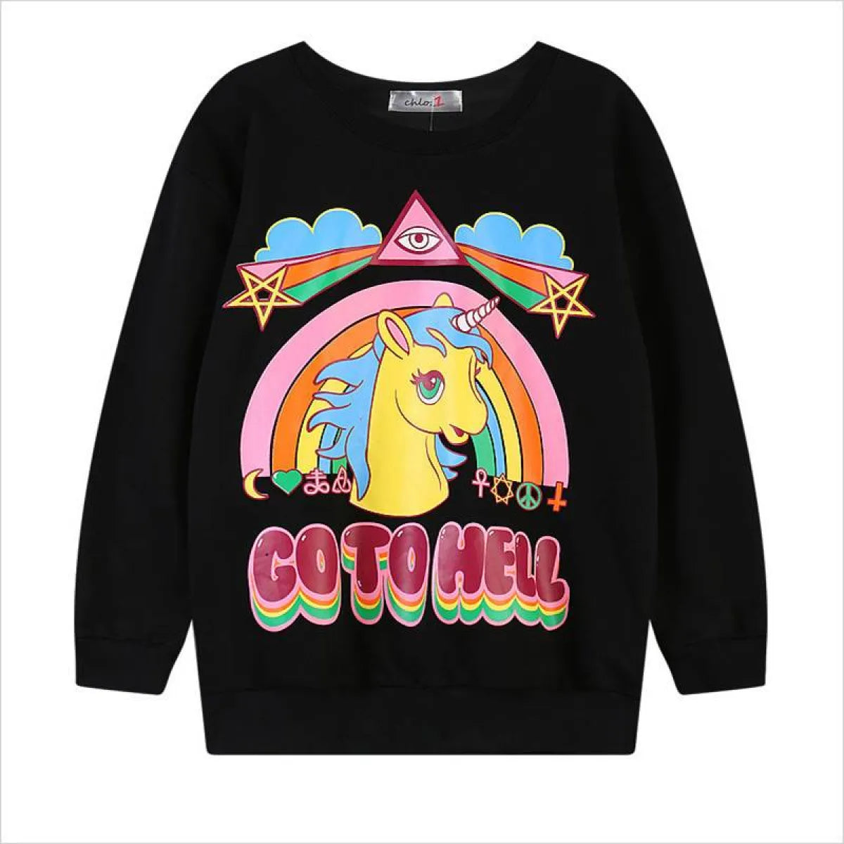 Unicorn Go To Hell Sweatshirt
